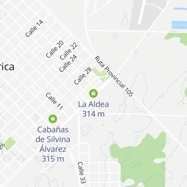 Map of La Aldea