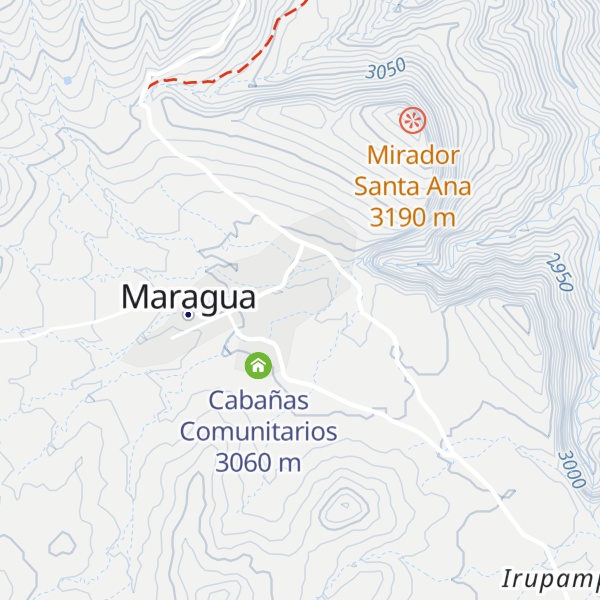 Map of Hostal Cabaña
