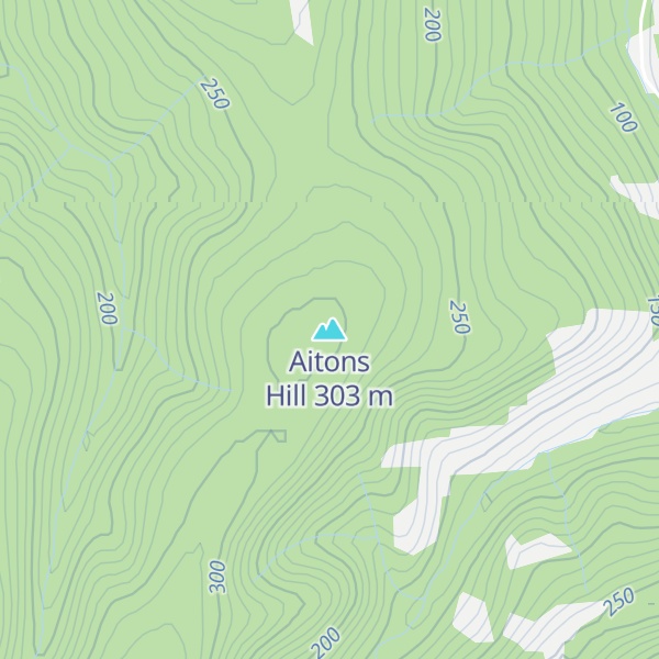 Map of Aitons Hill