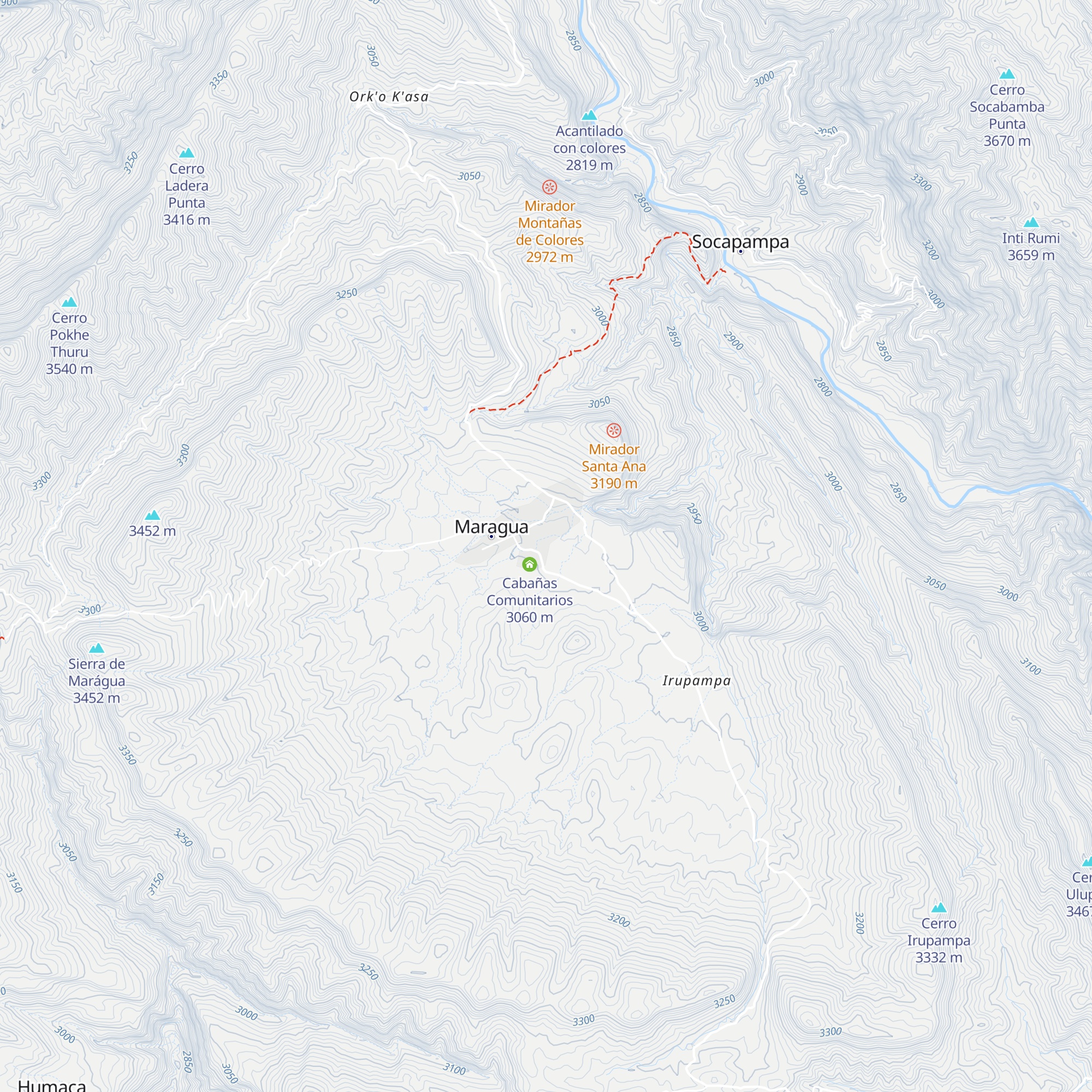 Samary Wasi map