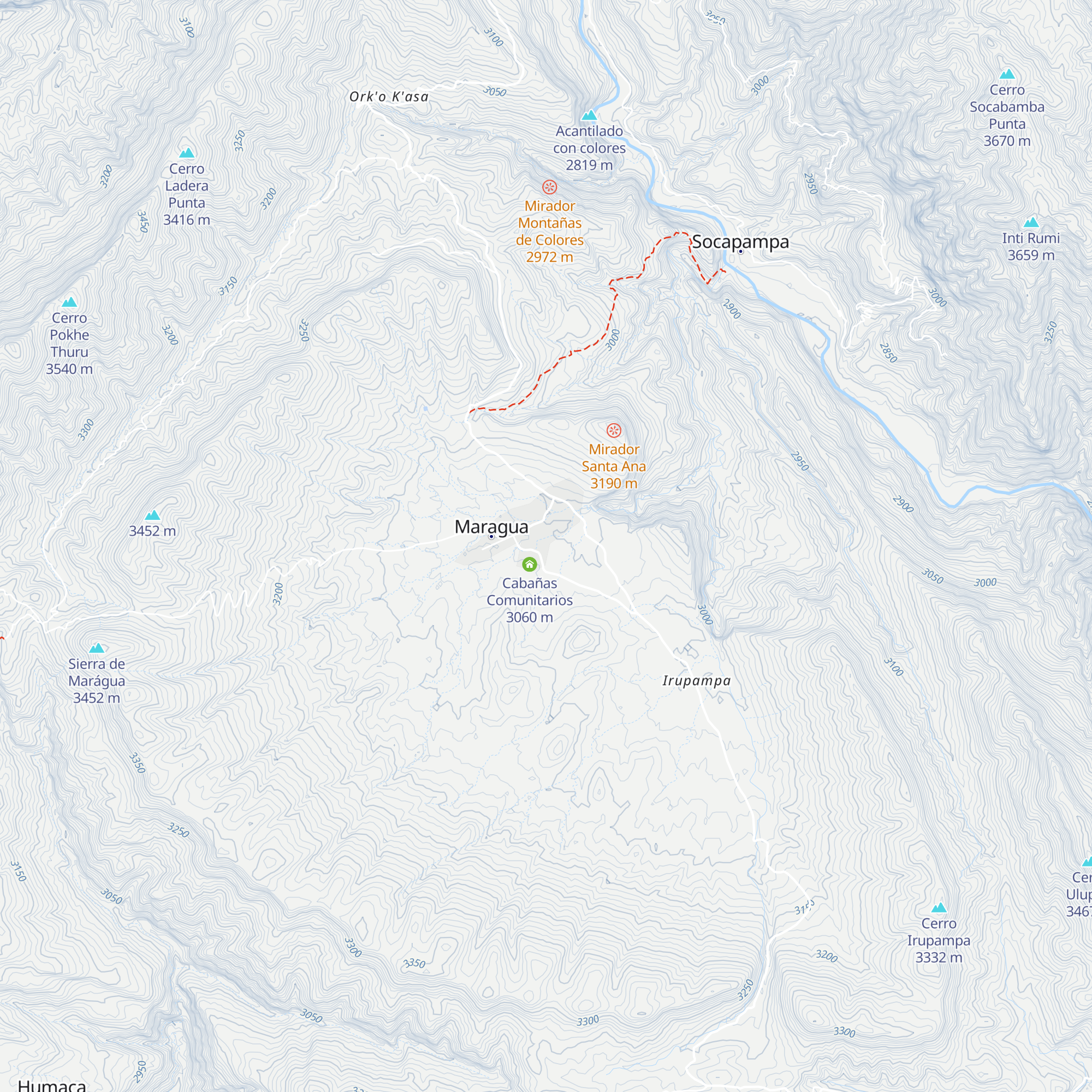 Samary Wasi map