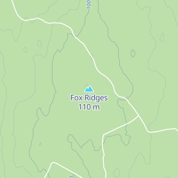 Map of Fox Ridges