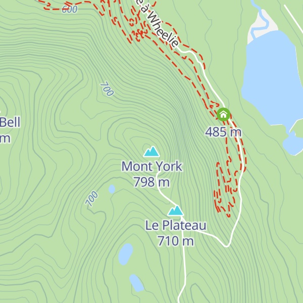 Map of Mont York