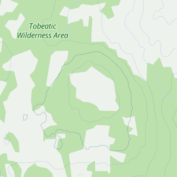 Map of Rough Mountain