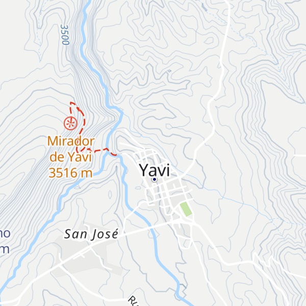 Map of Cabañas de Yavi