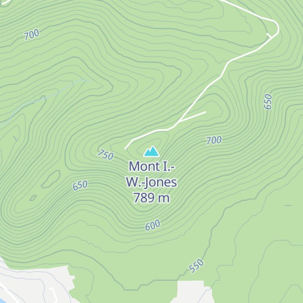 Map of Mont I.-W.-Jones