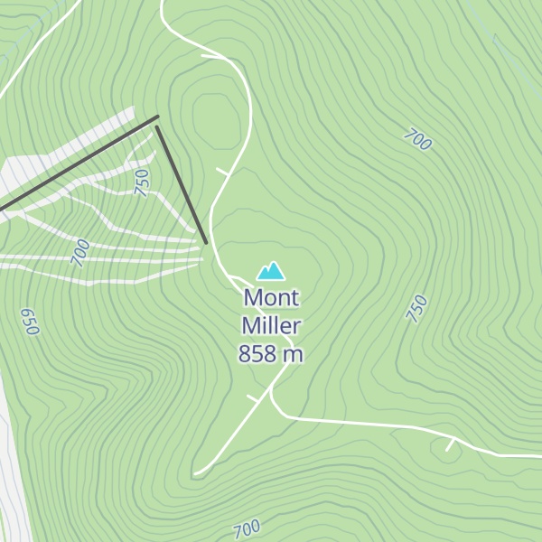 Map of Mont Miller