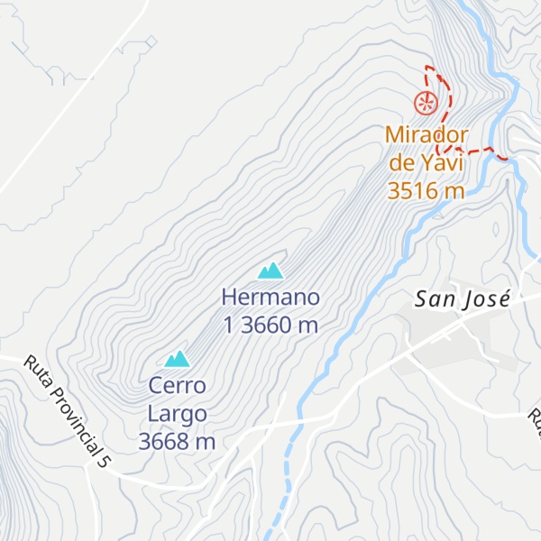 Map of Hermano 1