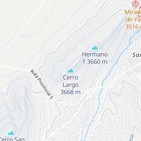 Map of Cerro Largo