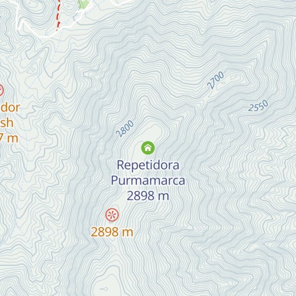 Map of Repetidora Purmamarca