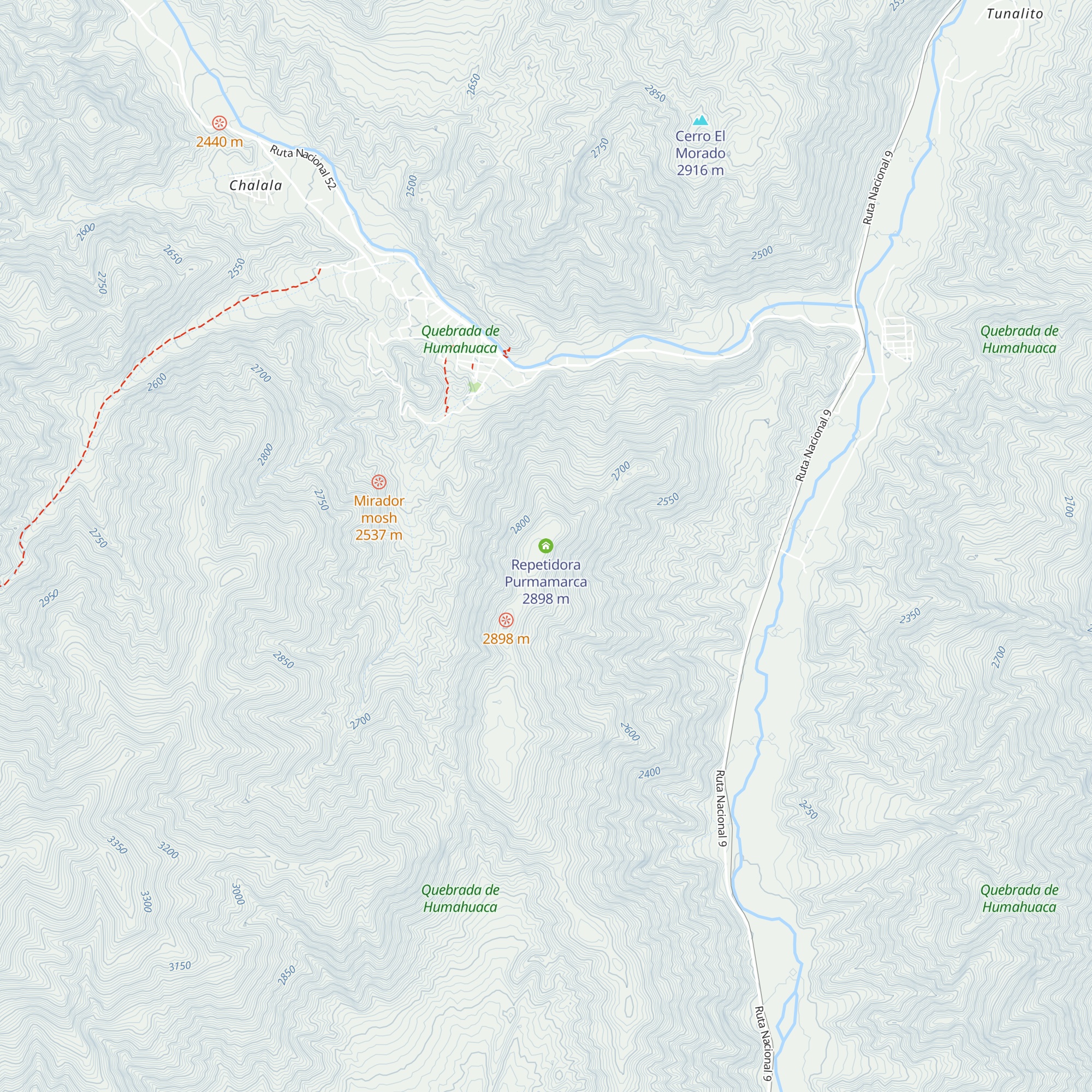 Repetidora Purmamarca map