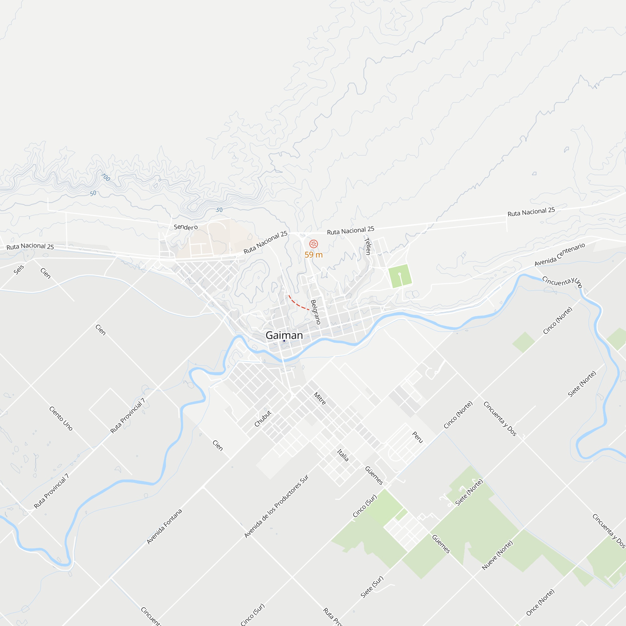 Oficina de Informes Turísticos map