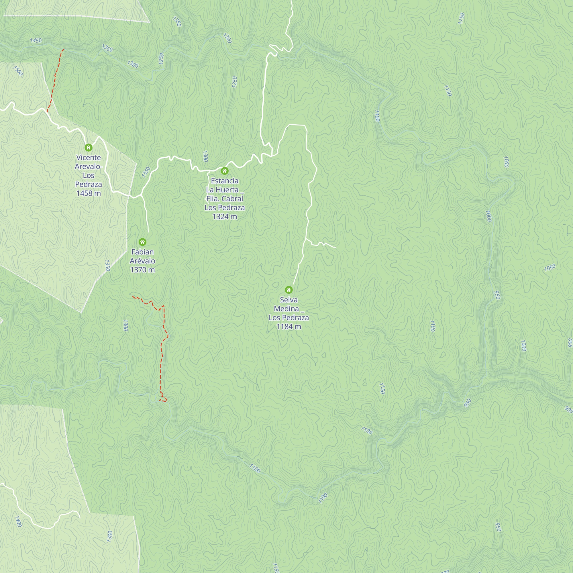 Fabio Medina _ Los Pedraza map