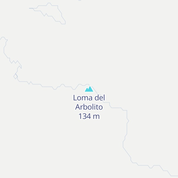 Map of Loma del Arbolito