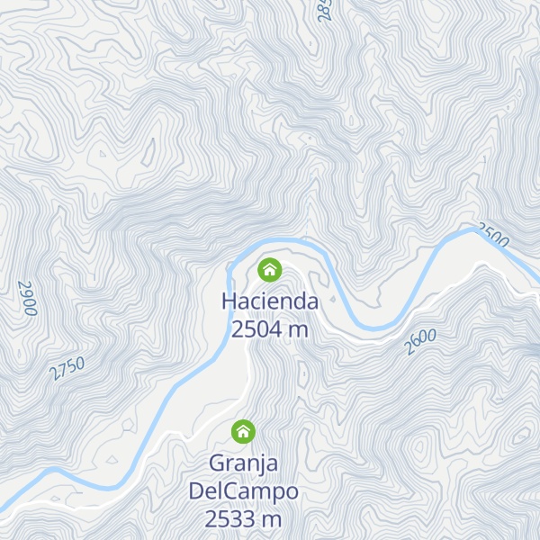 Map of Hacienda 
