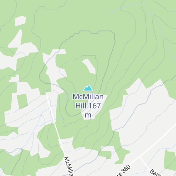 Map of McMillan Hill