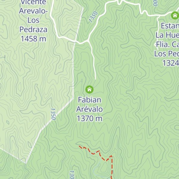 Map of Fabian Arévalo