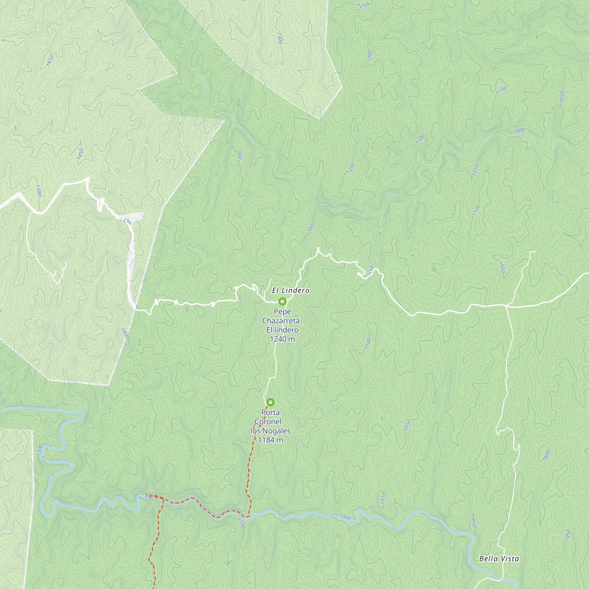 Pedro Quiroga_ El lindero map