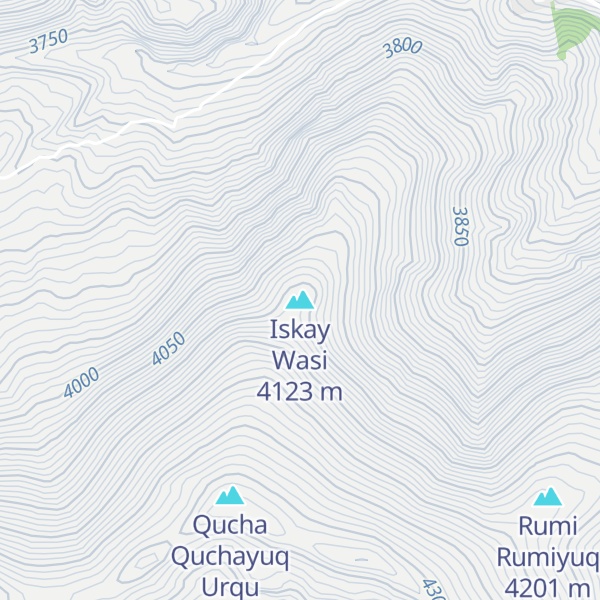 Map of Iskay Wasi