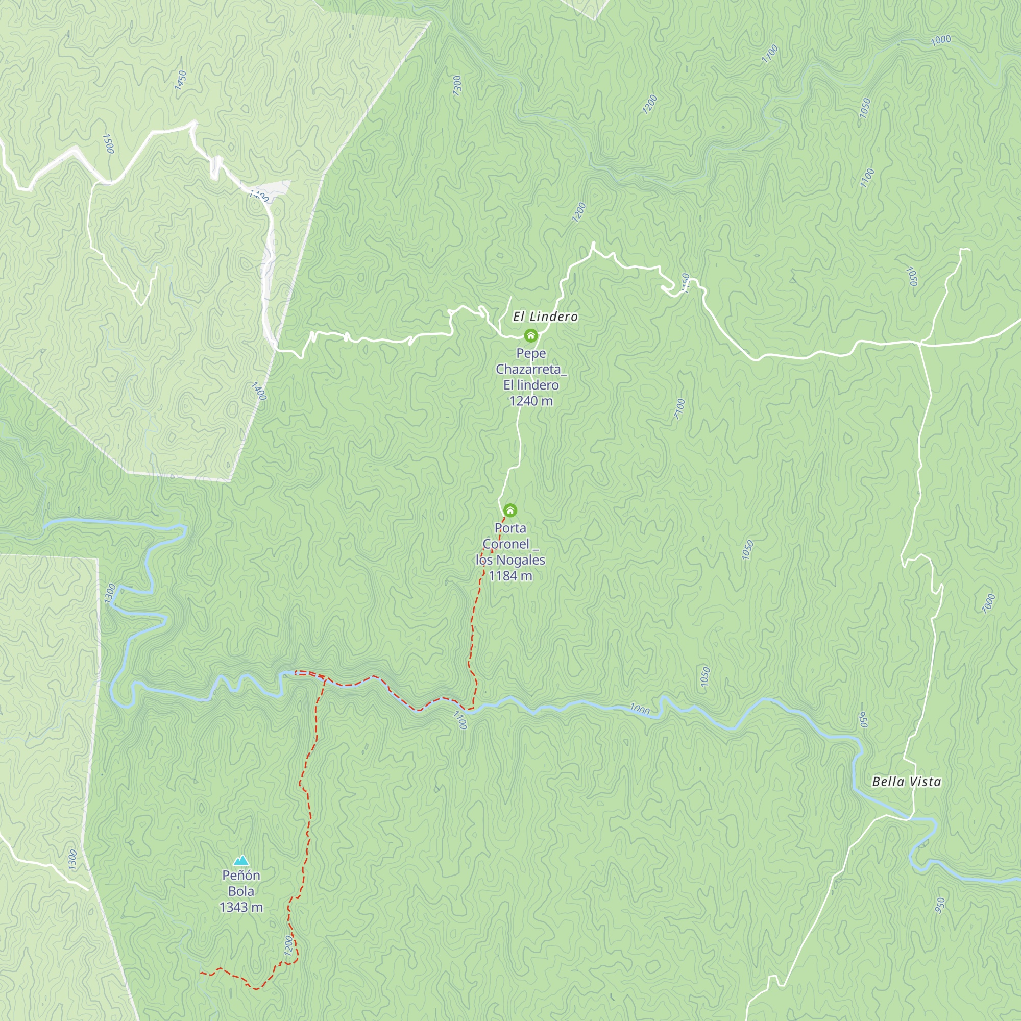 Porta Coronel _ los Nogales map