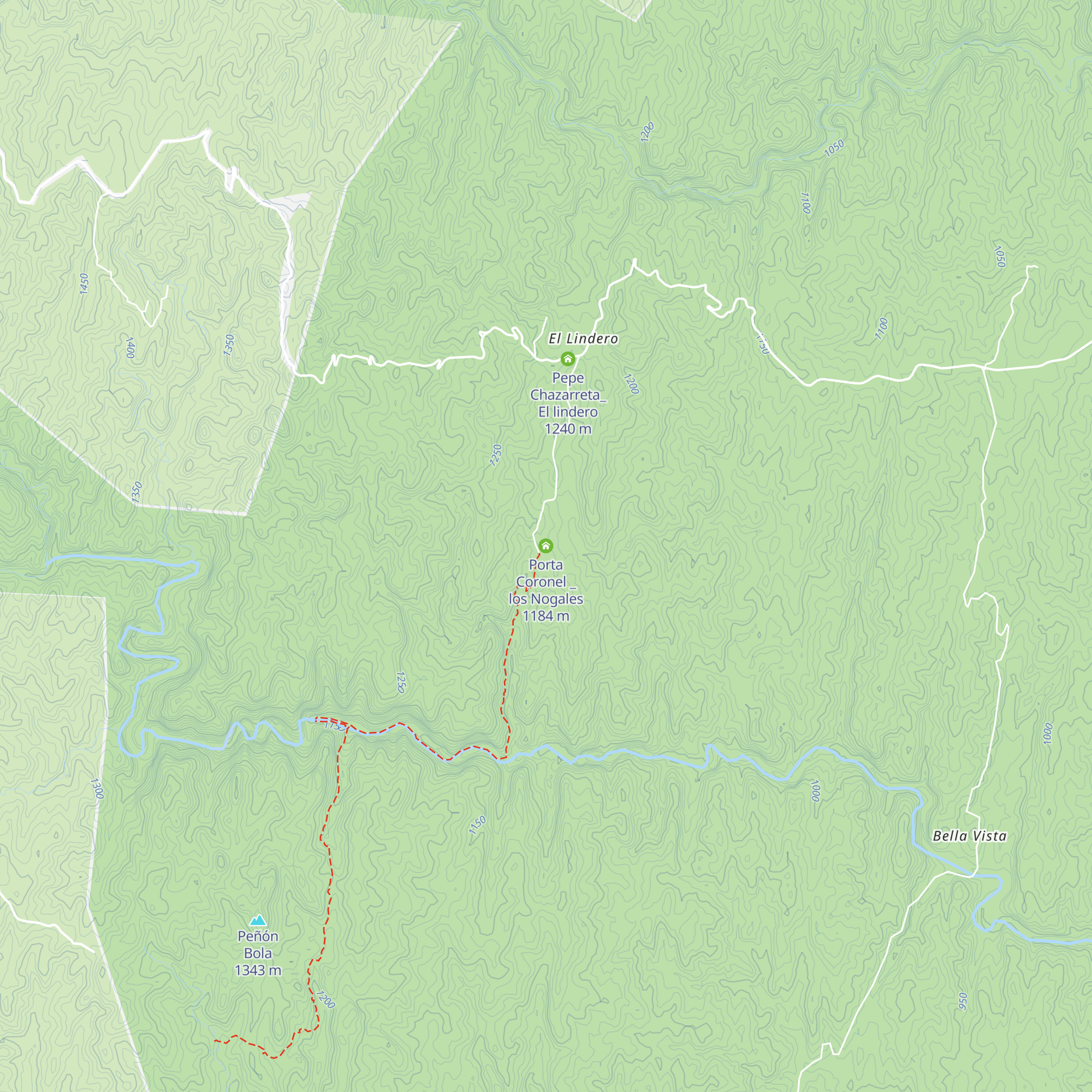 Porta Coronel _ los Nogales map