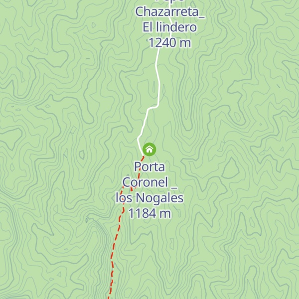 Map of Porta Coronel _ los Nogales
