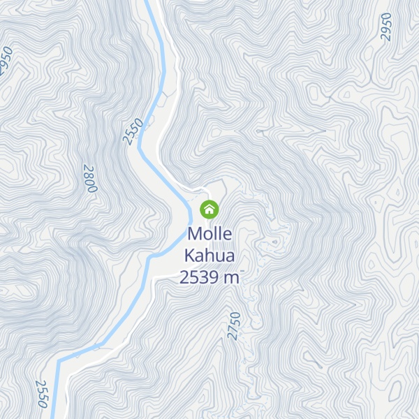 Map of Molle Kahua