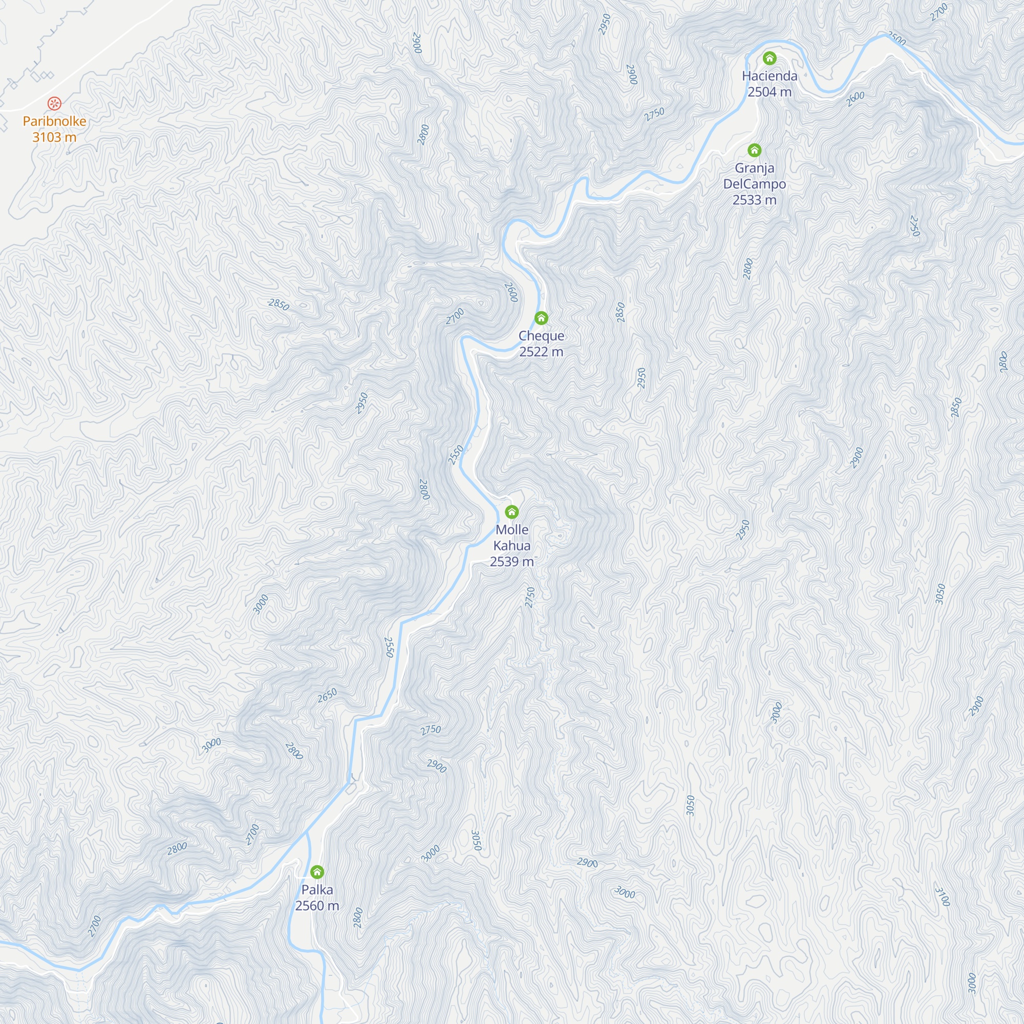 Molle Kahua map