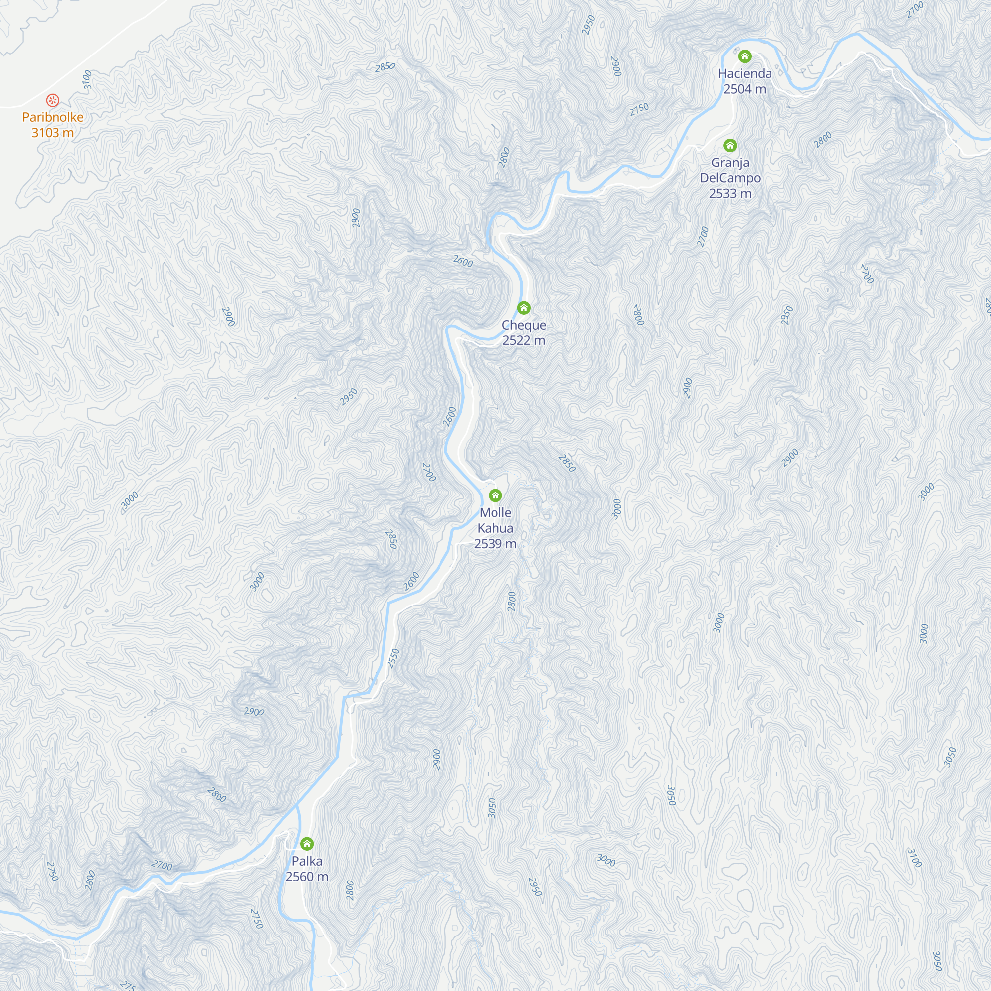Molle Kahua map