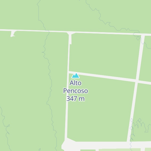 Map of Alto Pencoso