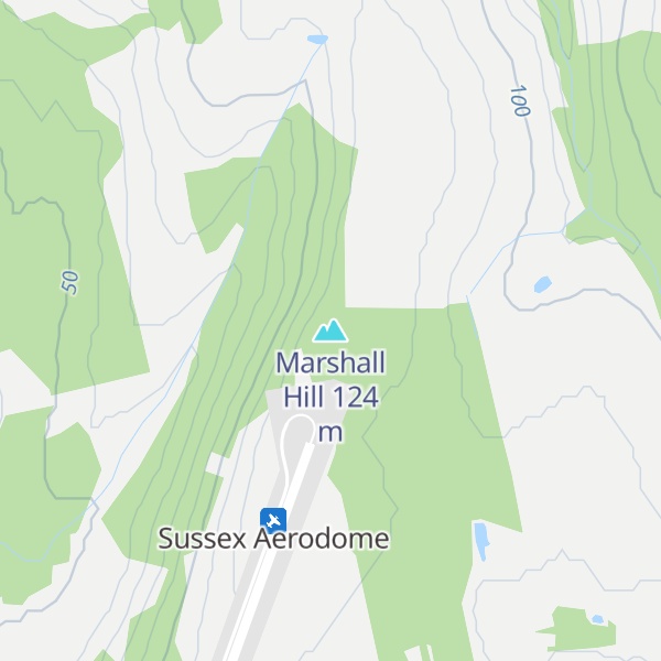 Map of Marshall Hill