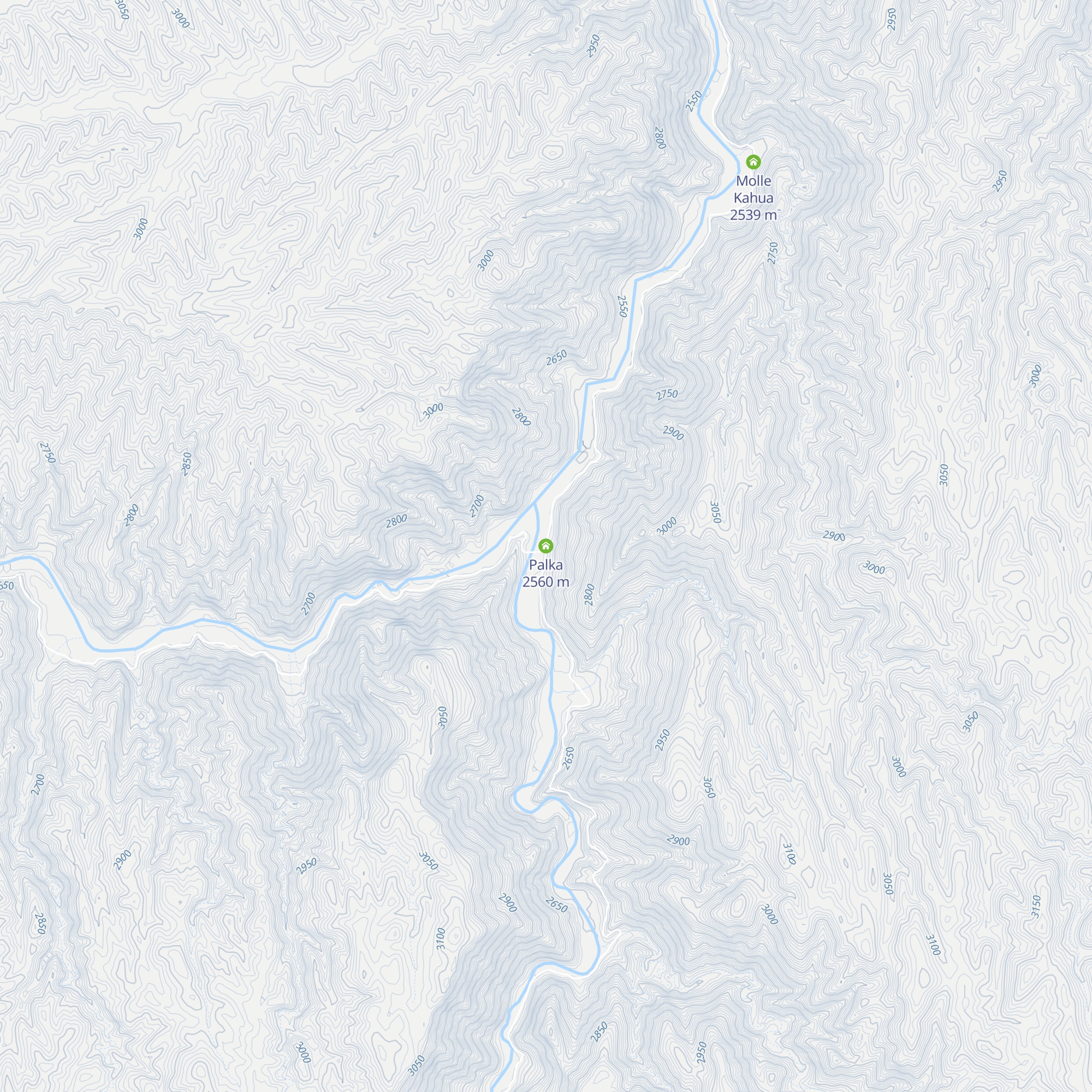 Palka  map