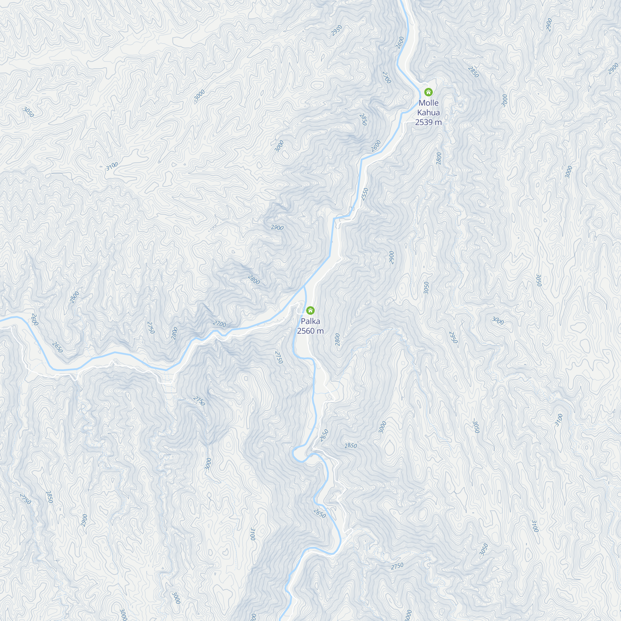 Palka  map