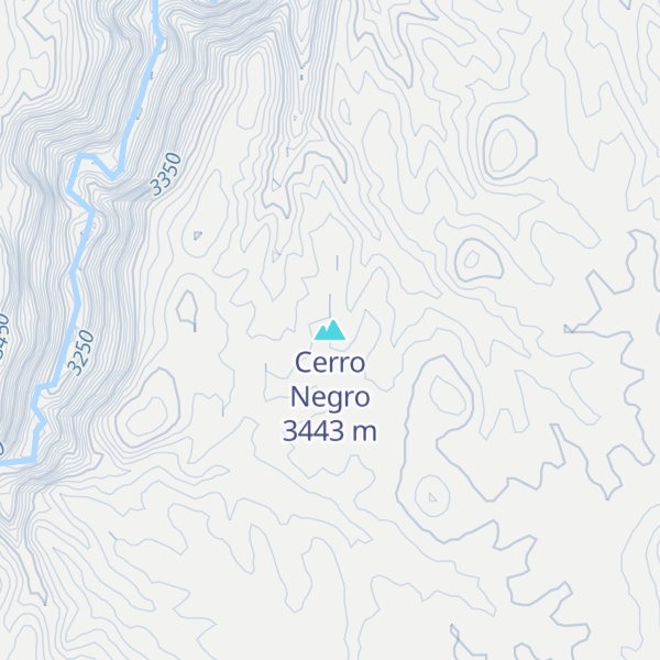 Map of Cerro Negro