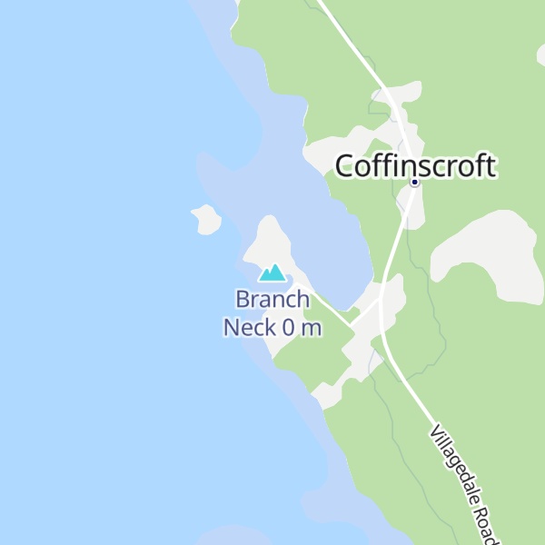 Map of Branch Neck