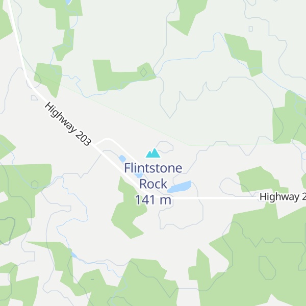 Map of Flintstone Rock