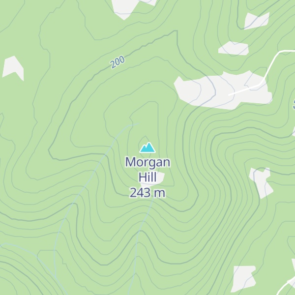Map of Morgan Hill