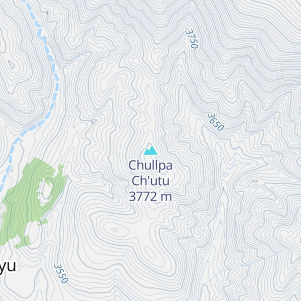 Map of Chullpa Ch'utu