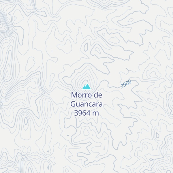 Map of Morro de Guancara