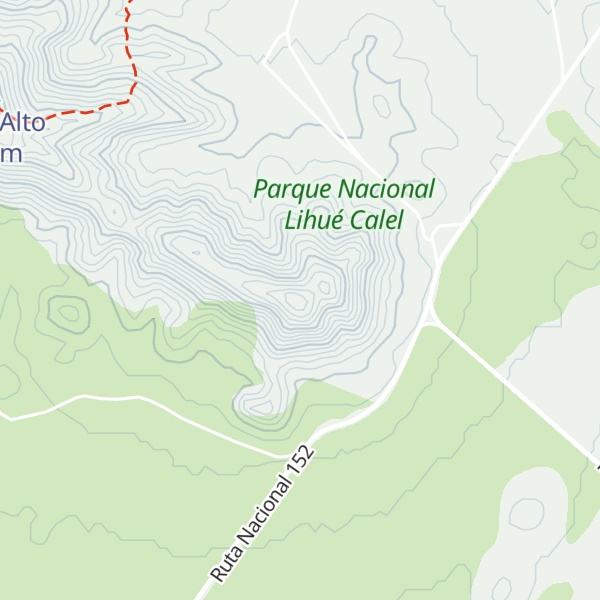 Map of Cerro Fortaleza