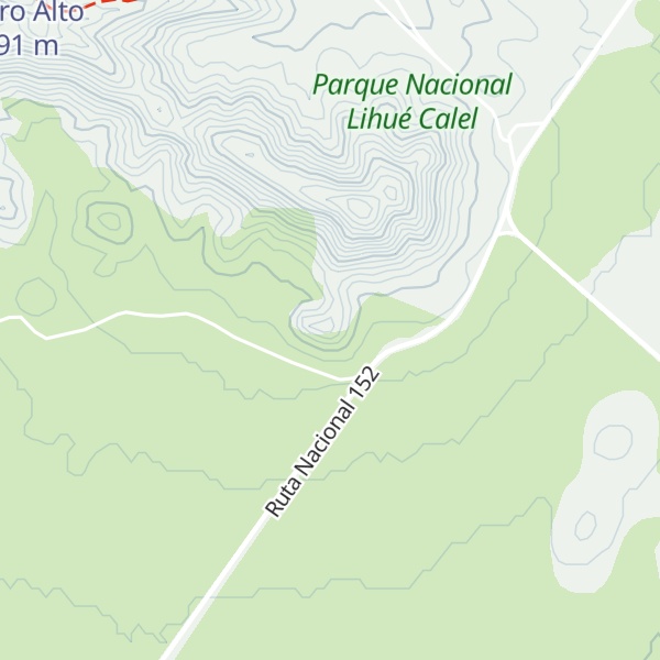 Map of Cerro Morro