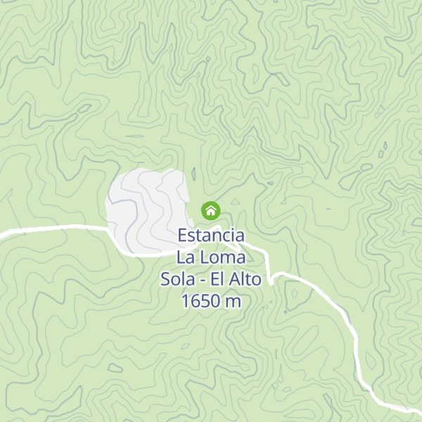 Map of Estancia La Loma Sola - El Alto
