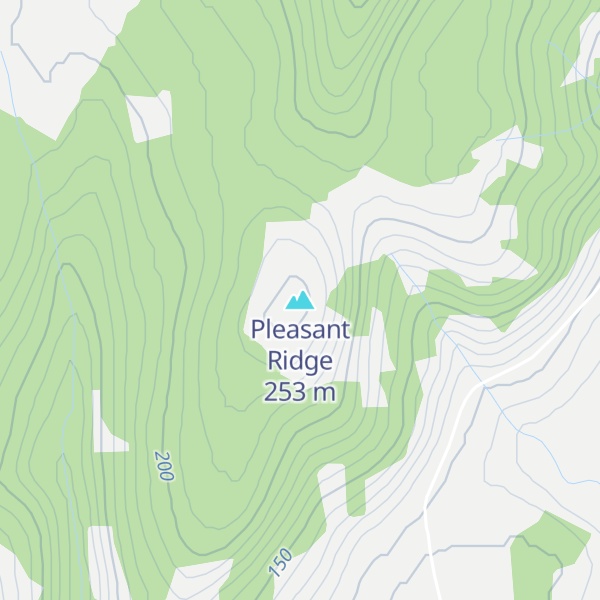 Map of Pleasant Ridge