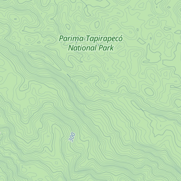 Map of Cerro Aracamuni