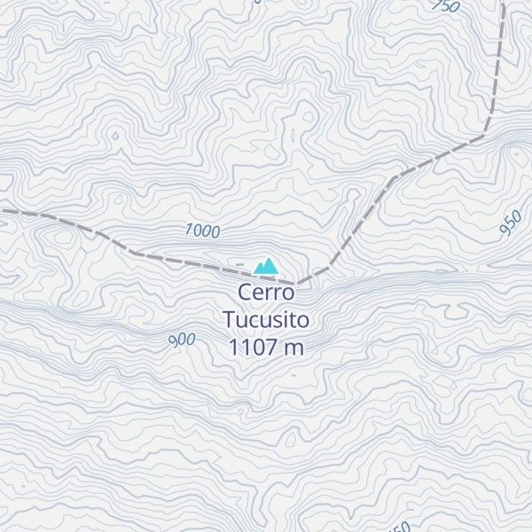 Map of Cerro Tucusito
