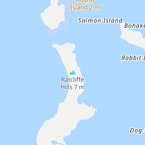 Map of Ratcliffe Hills