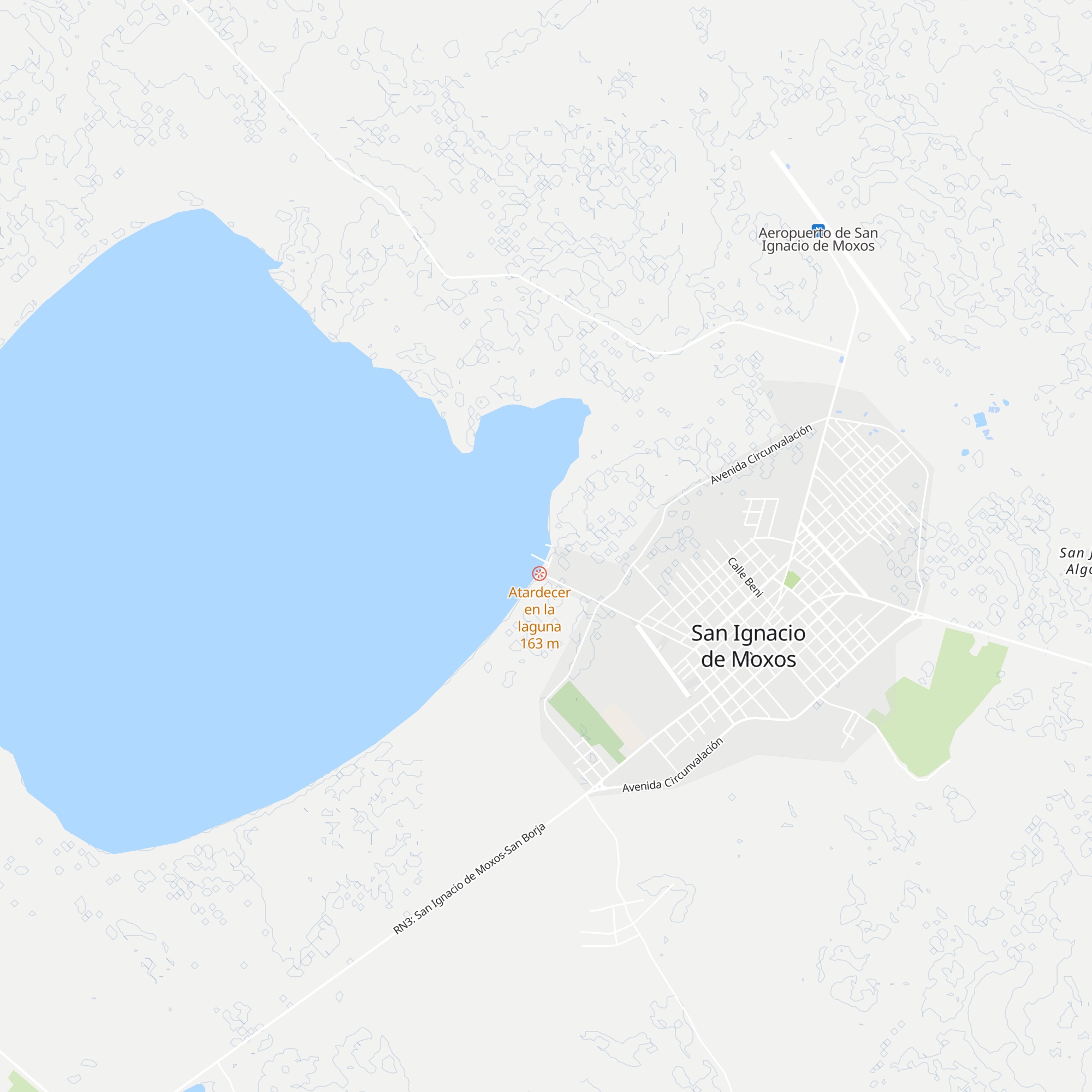 Laguna Isireri map