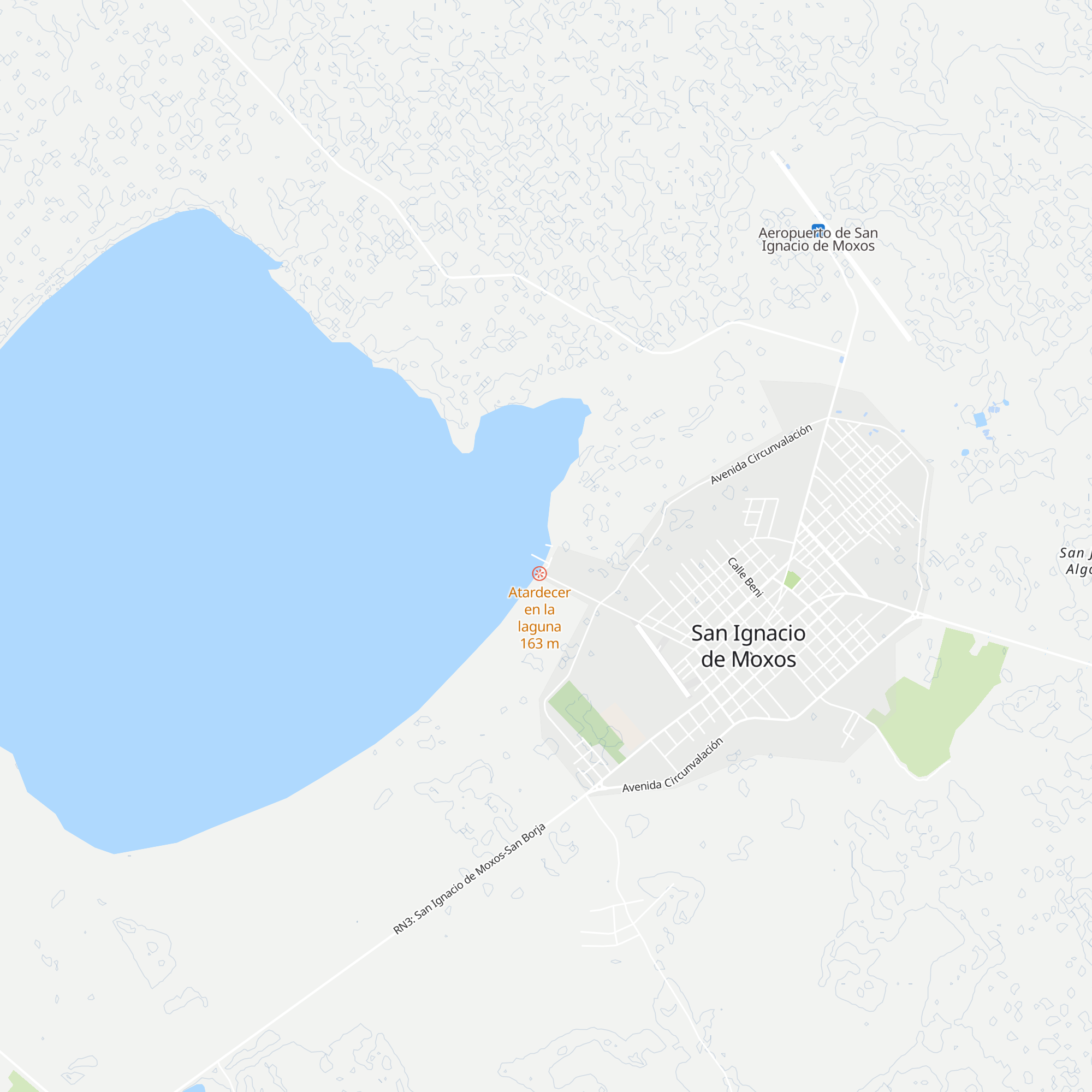 Laguna Isireri map