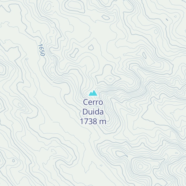 Map of Cerro Duida