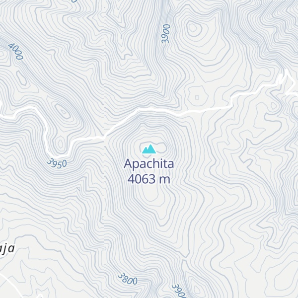Map of Apachita